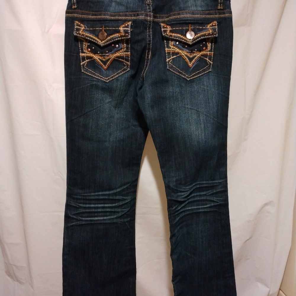 21 Black Jeans. Size 9/10 R. - Picture 3 of 4